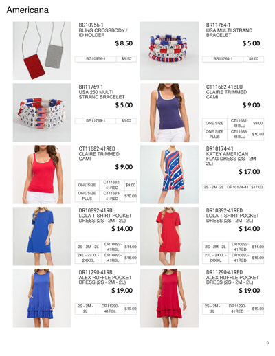 USA-line-sheet-1 Accent Accessories Game Day Bracelets 2025
